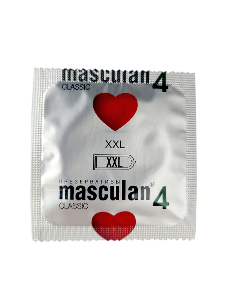 Презервативы Masculan XXL № 3, 2 упаковки (6 презервативов увеличенного размера)