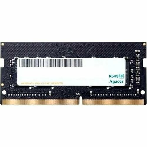 Оперативная память для ноутбука 16Gb (1x16Gb) PC4-25600 3200MHz DDR4 SO-DIMM CL22 Apacer AS16GGB32CSYBGH AS16GGB32CSYBGH оперативная память apacer 16gb ddr4 3200mhz apacer so dimm as16ggb32csybgh es 16g21 gsh