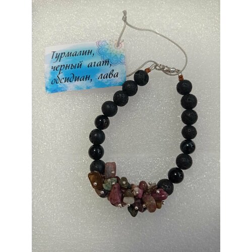 Браслет Artlab, размер 19 см, черный