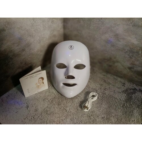 Светодиодная led маскаКосметологический аппарат для омоложения лица против морщин прыщей и воспаленийНасыщение кислородомУлучшение кровообращение и подтягивание 350000₽