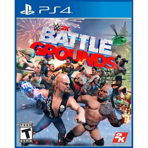 wwe 2k18 ps4 Игра WWE 2K Battlegrounds (PS4)