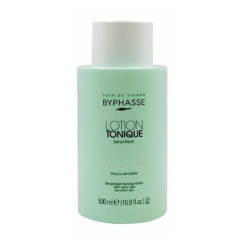 Тоник для лица Byphasse очищающий для чувствительной кожи с алоэ вера 500мл 1590₽