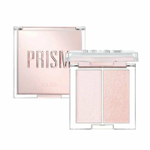 CLIO Хайлайтер для лица двойной Prism Highlighter Duo (2 Lavender Voyage)