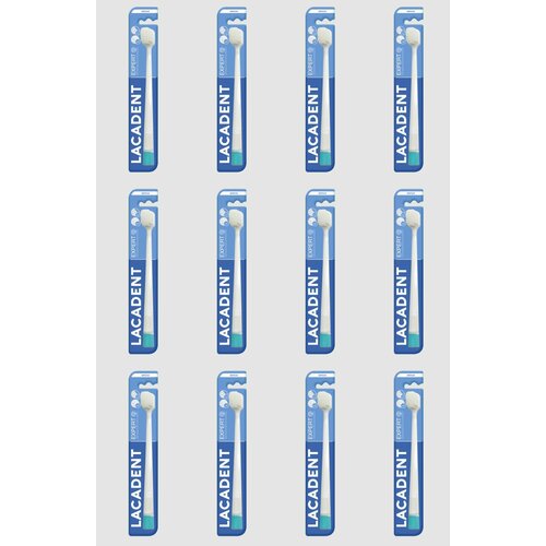 Lacadent Зубная щетка Expert мягкая, 12 шт