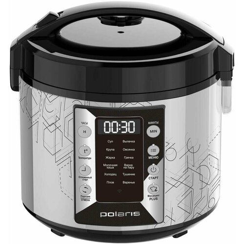 Мультиварка Polaris PMC0524 Wi-Fi IQ Home серебро 2777200₽