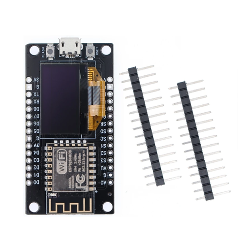 Wi-Fi контроллер ESP8266 NodeMCU с OLED-дисплеем и Micro-USB (Н)