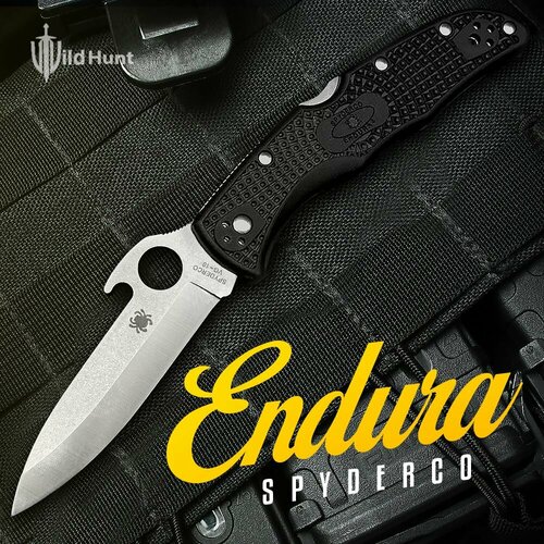 Туристический складной нож Spyderco Endura 4 Emerson Black туристический складной нож spyderco endura 4 serrated black black