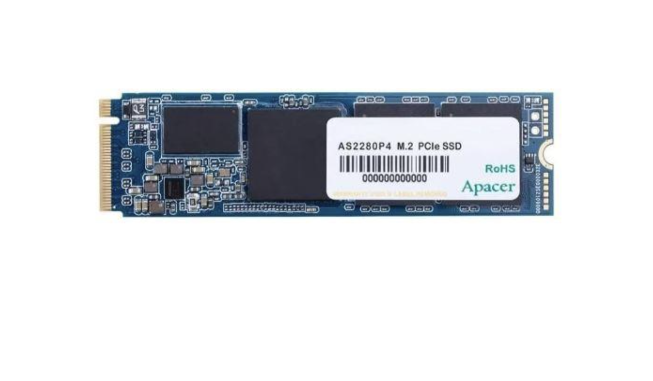 SSD жесткий диск APACER AS2280P4 M.2 PCIE 1TB AP1TBAS2280P4-1, синий