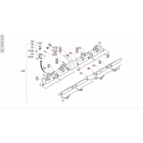 2091348 Скребок HAMM