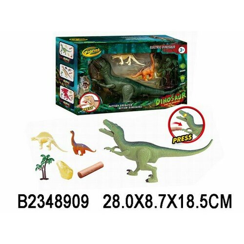 Набор Динозавры с аксессуарами DINOSAURS ISLAND TOYS R 2348909 робот dinosaurs island toys dinosaur planet rs6124a зеленый