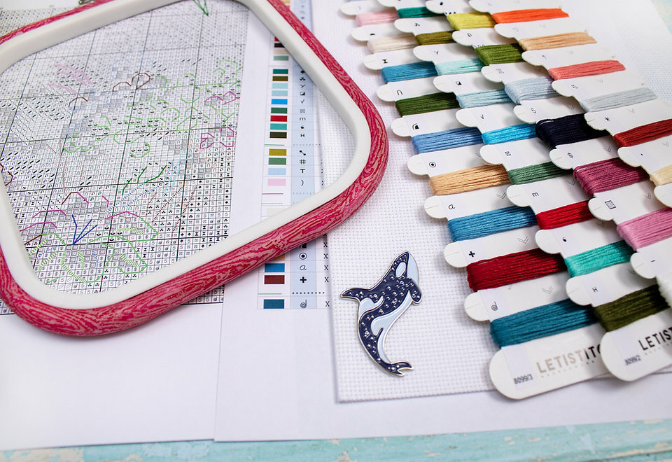 Набор для вышивания LetiStitch L8099 Рай — фото 1