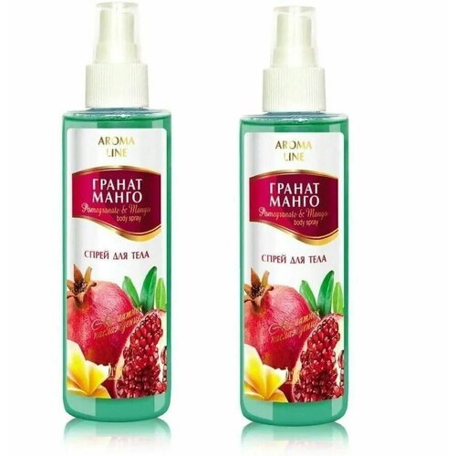 Iris cosmetic Спрей для тела Aroma Line Гранат и Манго 200 мл 2 уп 708₽