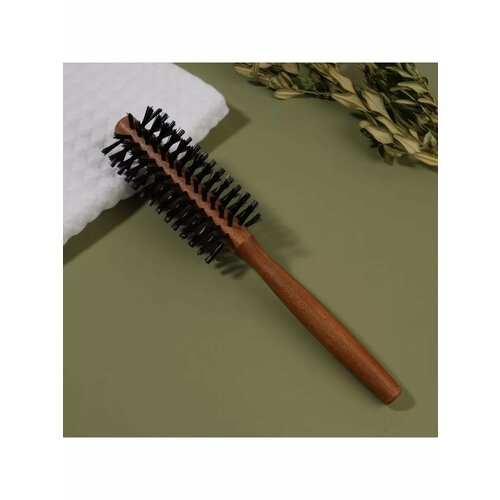Расческа деревянная для волосбрашинг для укладки волос 533₽