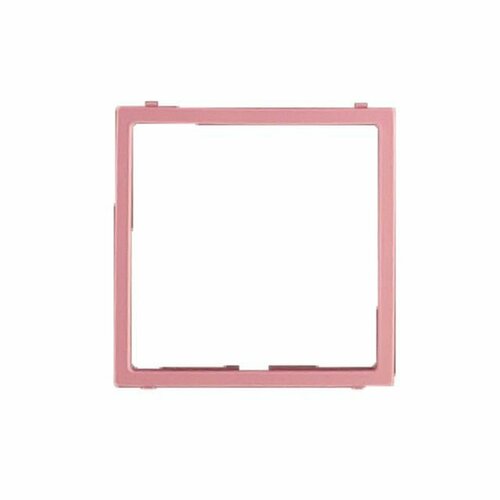 Цветная вставка Сменная Розовый в электроустановочную рамку Уют Bylectrica