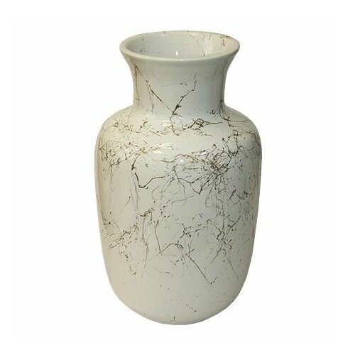 Ваза для сухоцветов лада керамическая бел h39см 5283₽