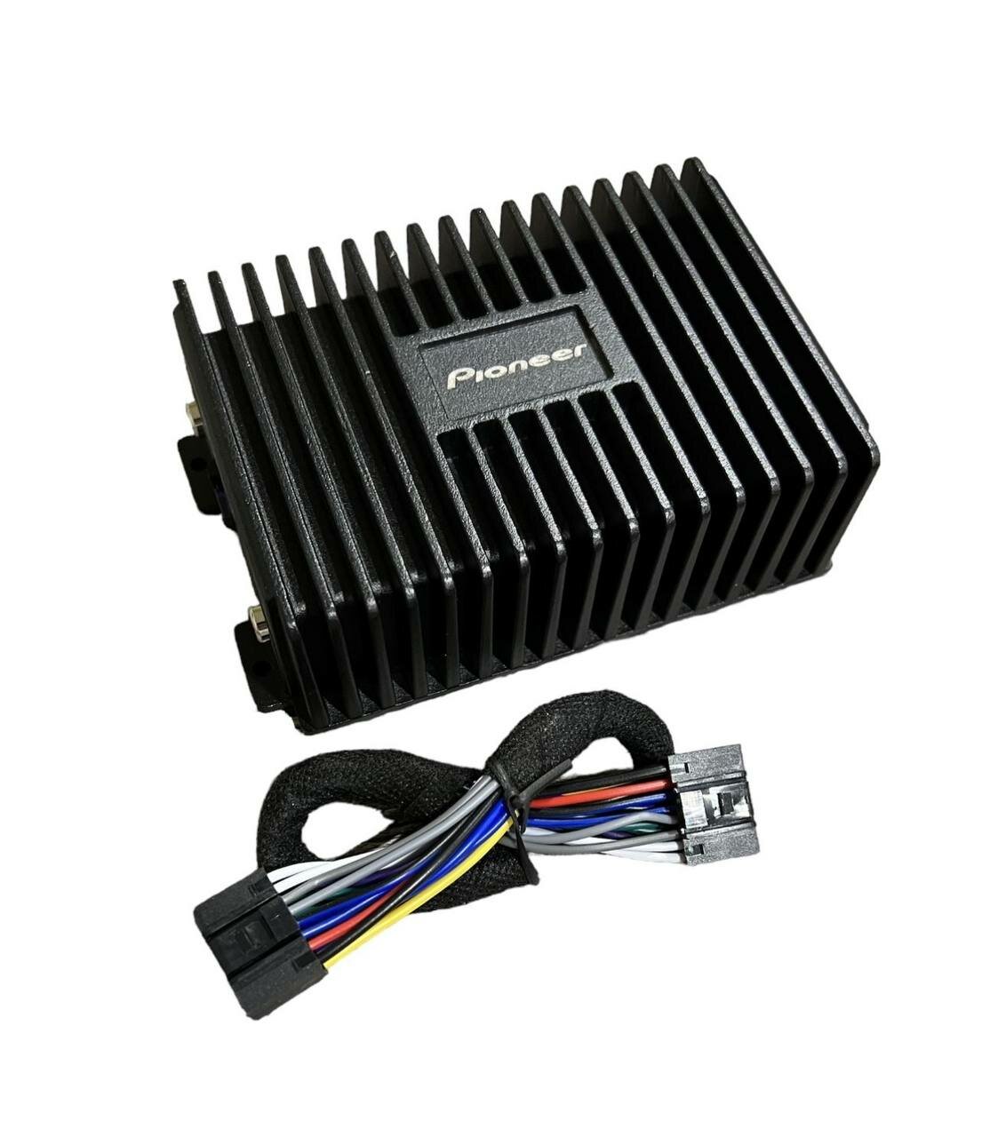 Усилитель автомобильный для Android магнитолы четырехканальный 4х80W