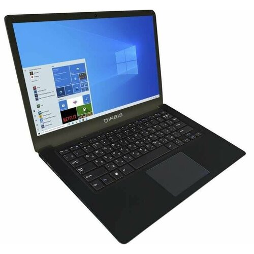 14 Ноутбук Irbis NB282 NB282 черный - 1366x768 IPS Intel Celeron 3350 ядра 2 х 11 ГГц 4 ГБ eMMC 128 ГБ Intel HD Graphics 500 Windows 10 Pro 3154000₽