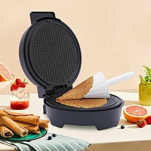 Вафельница конусная утюг коммерческая вафельница для тонкого рожка для мороженого с конусом для белок 1330800₽