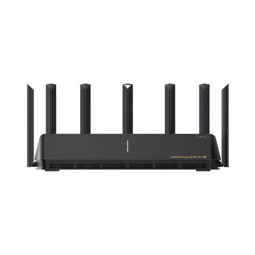 Умные Роутер Xiaomi Mi BE7000 Qualcomm Quad-Core CPU A73 WI-FI 7 4K QAM Mesh(Xiaomi easy connect Mihome APP)китайская версия, Белый черный матовый