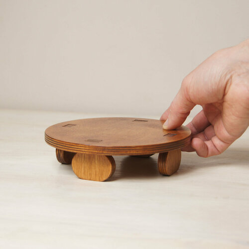 Подставка под цветы PLOP, ширина 16 см, высота 4 см