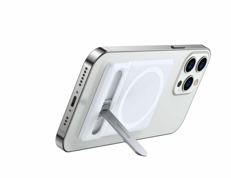 Складная подставка с магнитным держателем / магсейфом Baseus Foldable Magnetic Bracket for Apple iPhone (LUXZ010002)