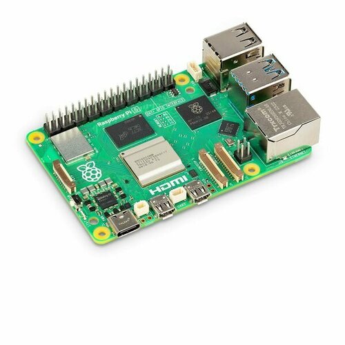 Микрокомпьютер Raspberry Pi 5 8GB Broadcom BCM2712 ARM Cortex-A76 24GHz 2 x USB 30 2 x USB 20 Wi-Fi Bluetooth 15432₽