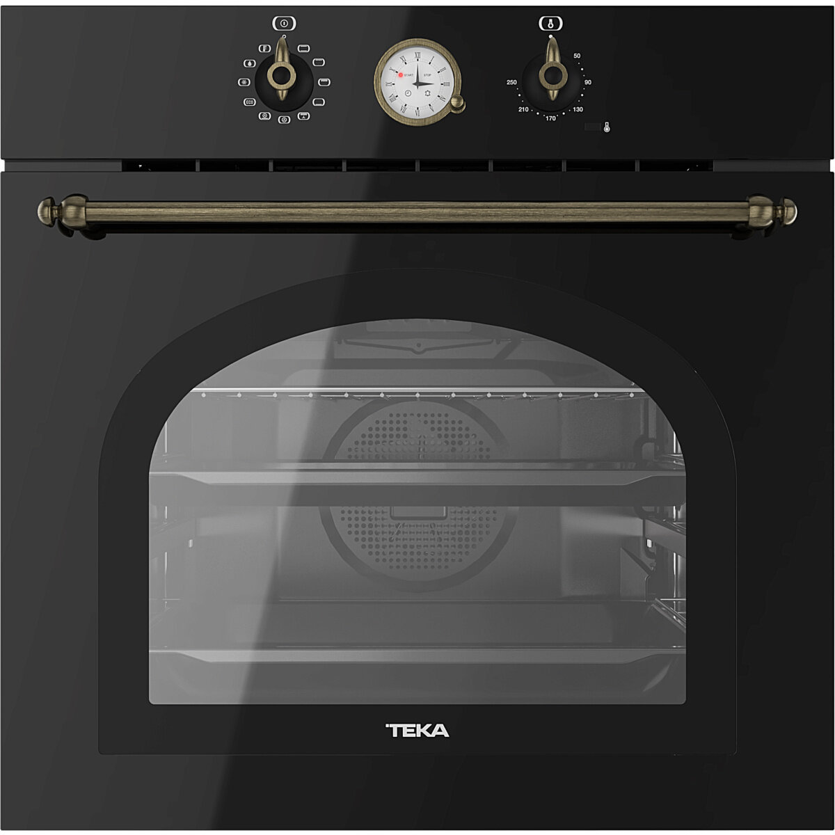 Электрический духовой шкаф TEKA HRB 6300 ATB BRASS, черный - фото №16