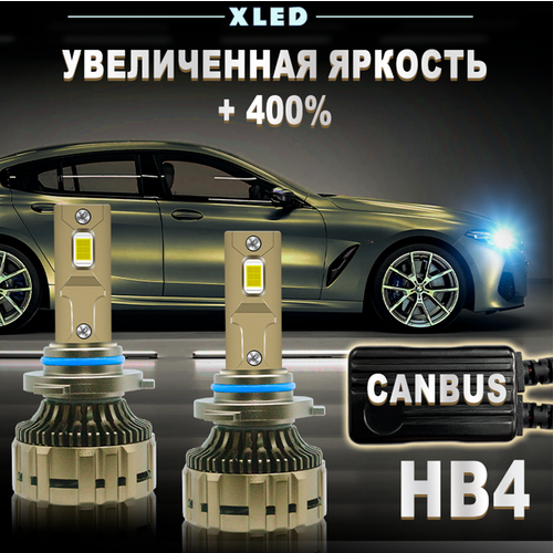 Автомобильные светодиодные лампы ISKRA Xled SUPER LONG с цоколем hb4 мощностью 110 ватт 32 000 люмен 4800₽