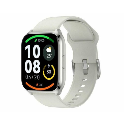Умные часы Xiaomi Haylou Smart Watch LS02 Pro EU серебро 3133₽