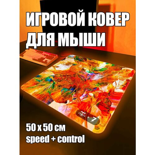 Коврик для мыши большой игровой XL ProSleeves 50 на 50 аниме