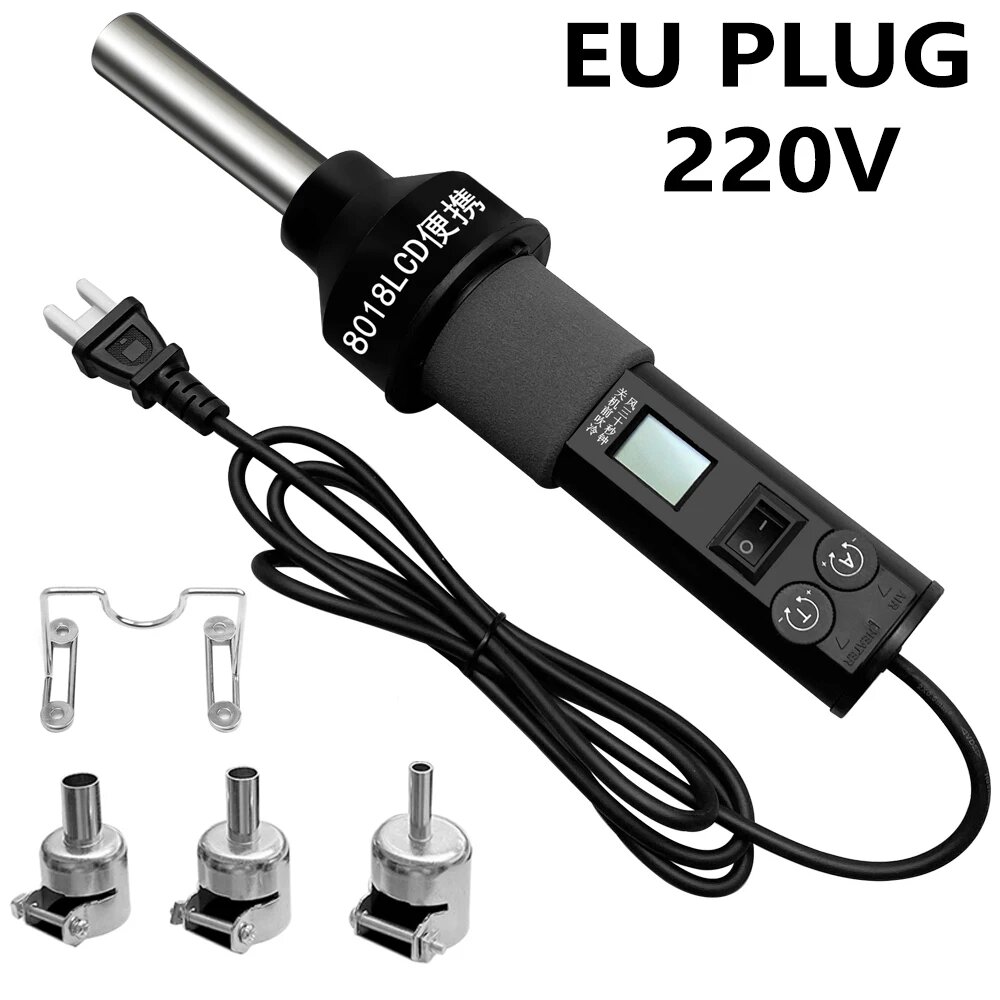 Тепловой фен LIXIU 220В, EU plug 220V