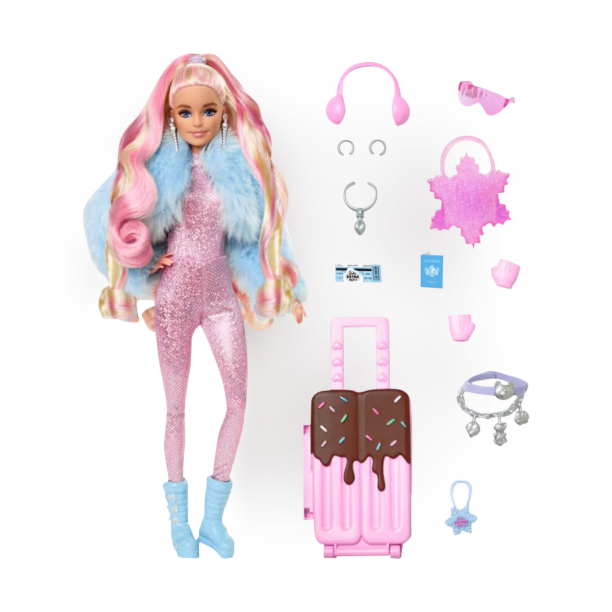 Кукла Barbie Extra Fly, Hpb Snow Fashion
