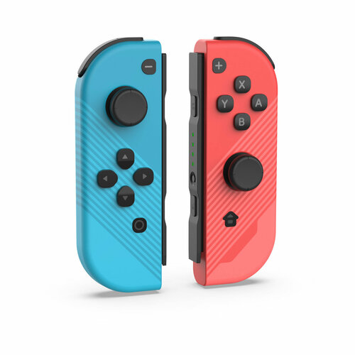 Геймпад Nintendo Switch Joy-Con с хрустальной кнопкой Bluetooth красныйсиний 1907₽