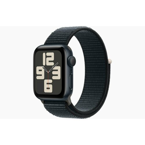 Умные часы Apple Watch Series SE Gen 2 2023 44 мм Aluminium Case GPS Midnight Sport Loop One size 29462₽