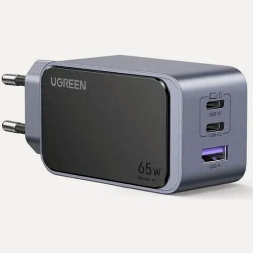 Изображение товара Сетевое зарядное устройство Ugreen X553 Nexode S 65Вт, USB-A+2*USB-C (35042) , серый