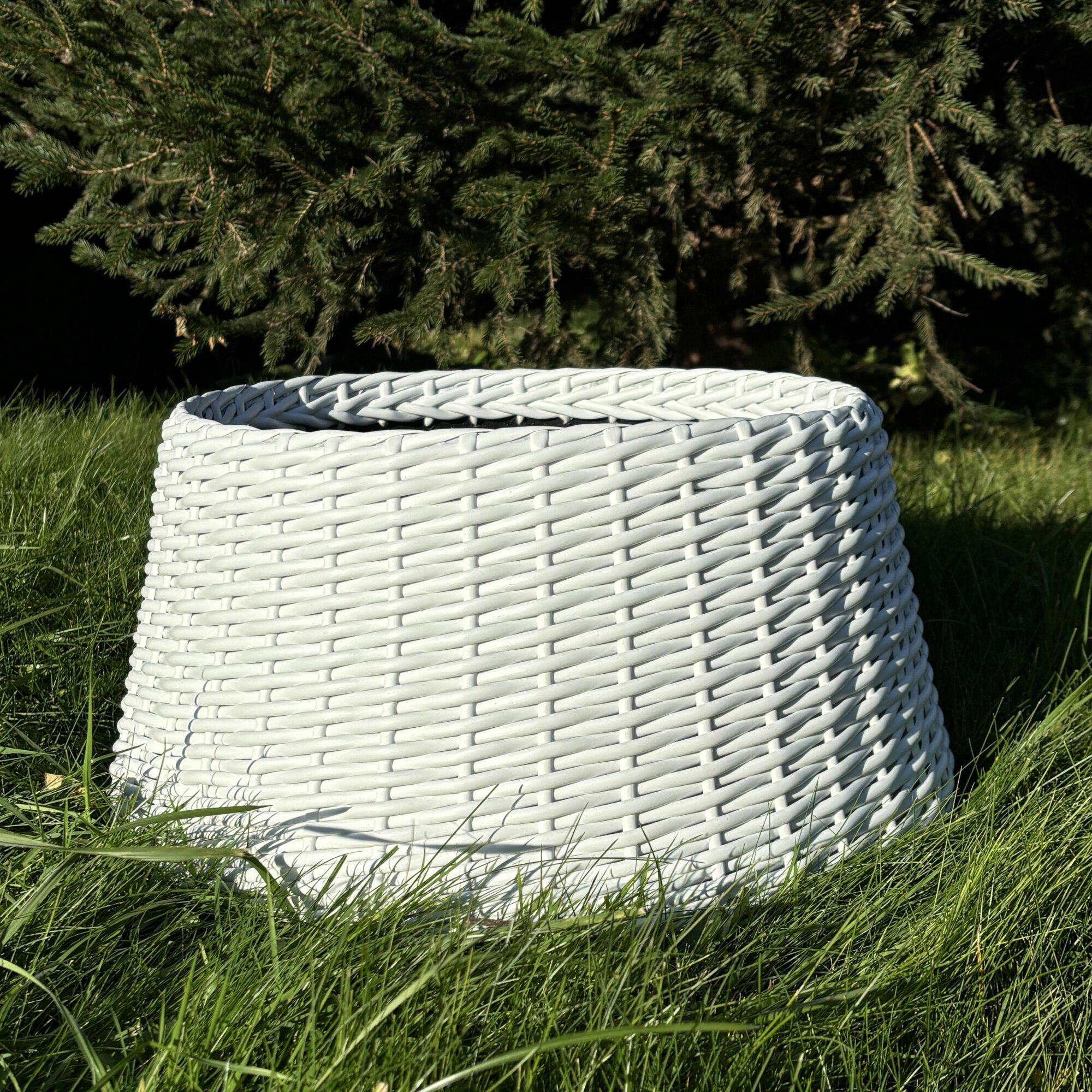 Юбка для елки из ротанга