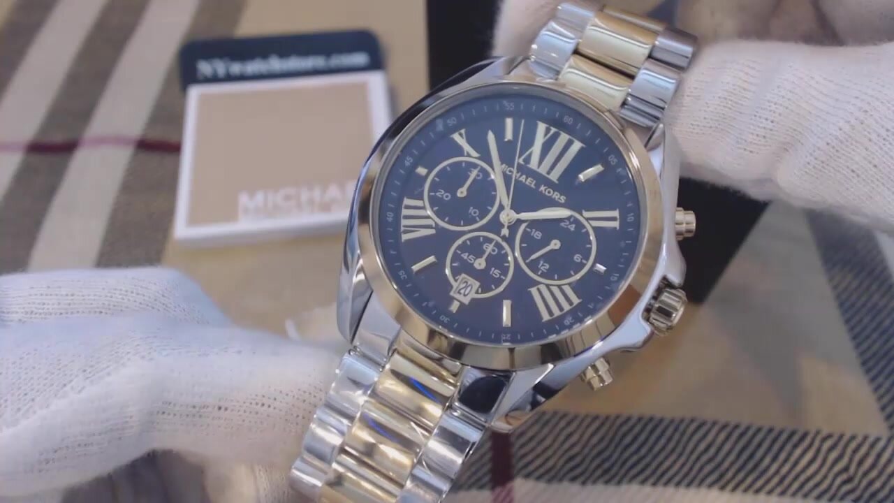 Наручные часы MICHAEL KORS Bradshaw, синий — фото 1