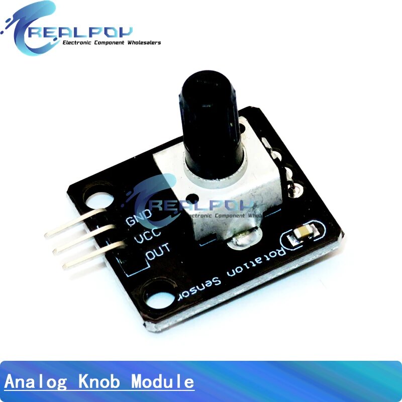 Модуль поворотного энкодера REALPOY KY-040, Analog Knob