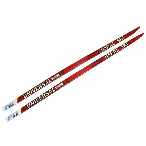 Лыжи беговые Impal 175 см Step (c насечками). Цвет: красный.