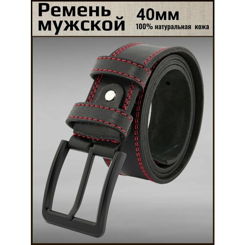 фото Ремень aksybelt для мужчин, размер 120, черный