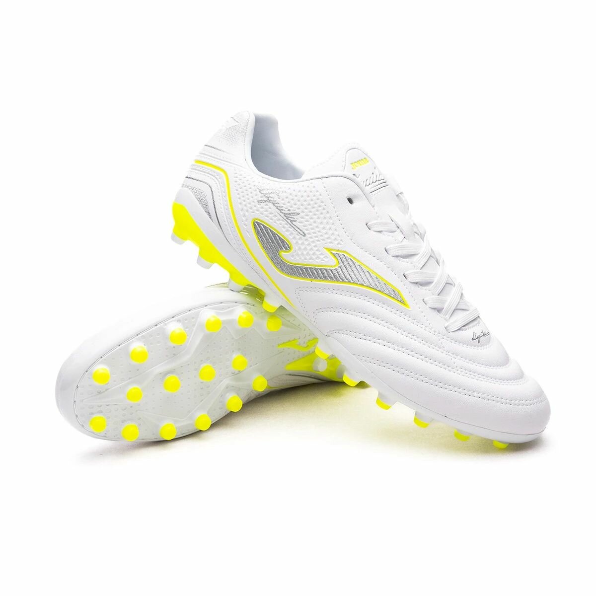 Бутсы JOMA, размер 43, желтый, белый