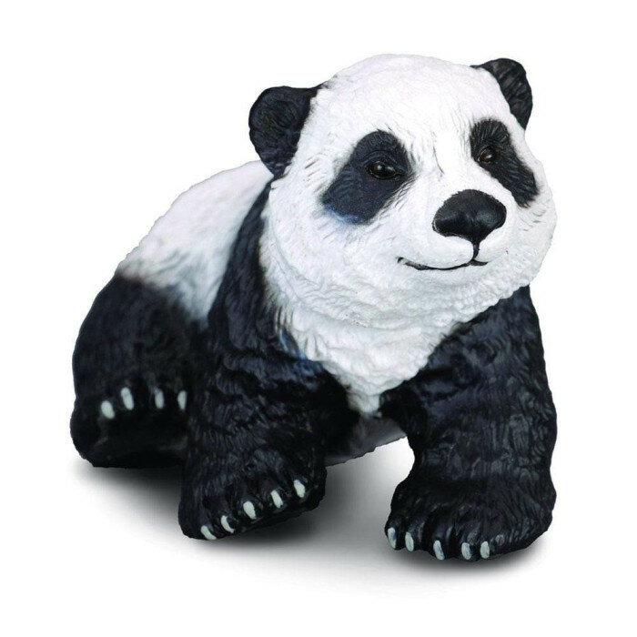 Фигурка Collecta Медвежонок панды, сидячий, S 88219