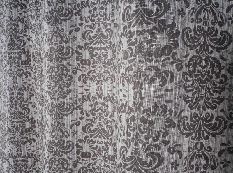 Комплект льняных тюлевых штор из 2 штук 