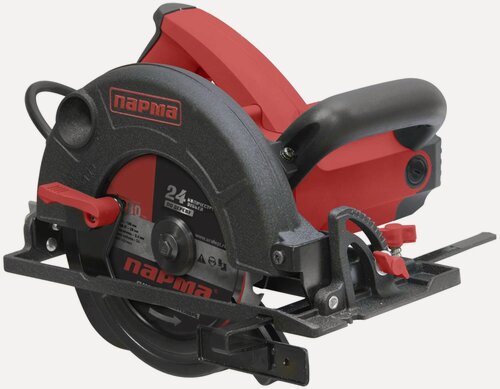 Изображение товара Пила циркулярная дисковая Парма 185Д, мощность 1750 Вт, диск 185 мм, цвет красный