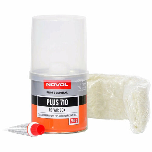 Ремнабор смола + стеклоткань PLUS 710 NOVOL (0,25л)
