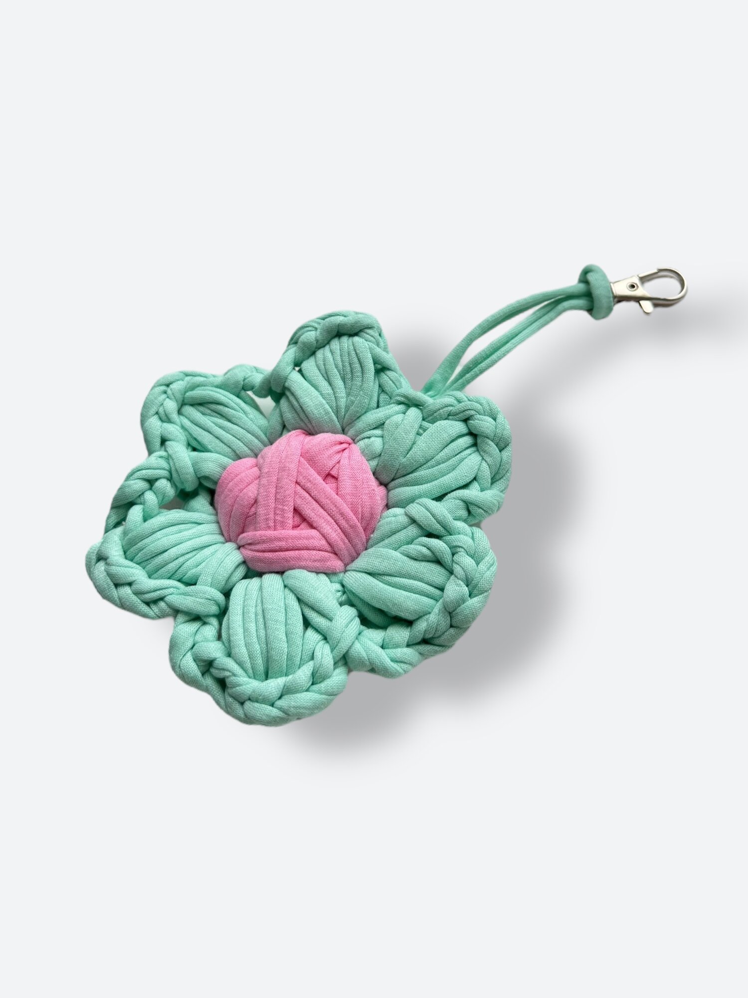 Брелок KNIT KNOT, розовый — фото 1