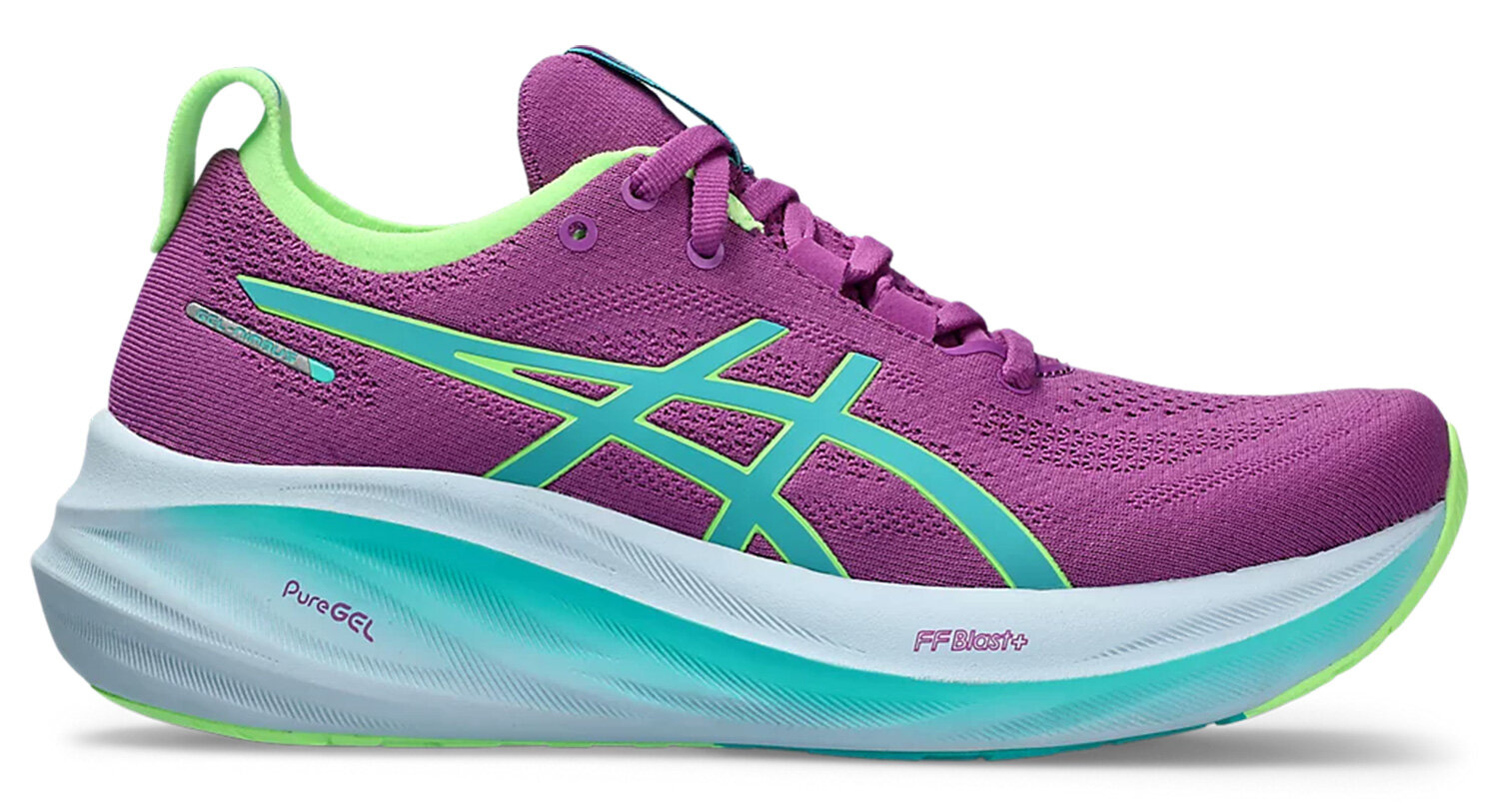 Кроссовки ASICS GEL-NIMBUS 26 LITE-SHOW, размер 8 US, фиолетовый, голубой