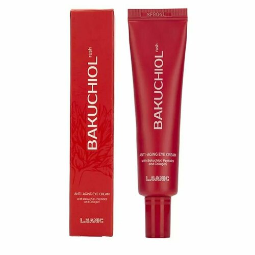 Крем для кожи вокруг глаз L.SANIC антивозрастной омолаживающий, с бакучиолом, пептидами и коллагеном, 30 мл