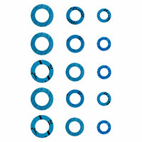 Прокладки паронитовые (безасбестовые) MPF 1", 1 / 2", 3 / 4" (набор 15 шт.)