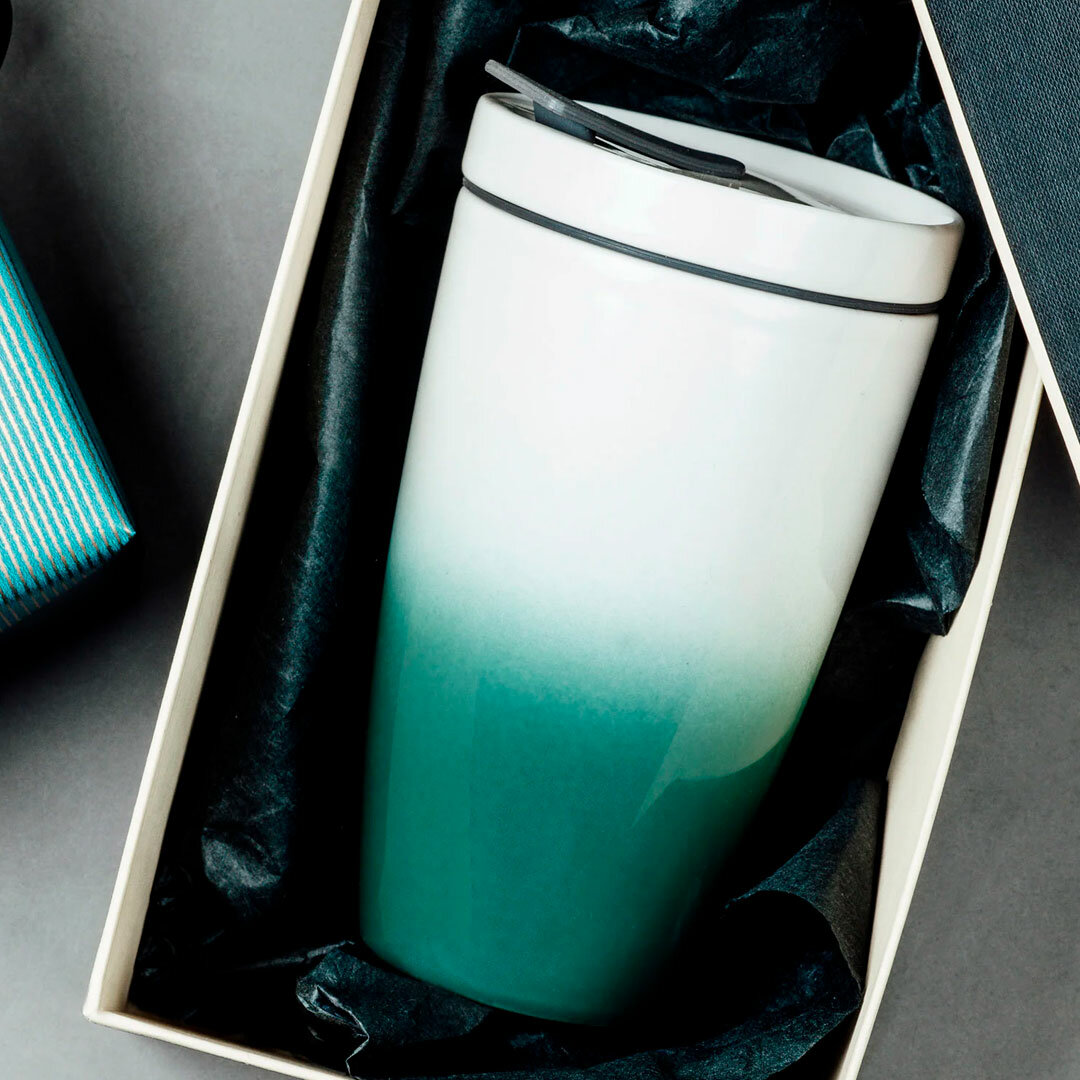 Кружка для кофе To Go 0.35 л, Green, Villeroy & Boch, Премиум-Фарфор